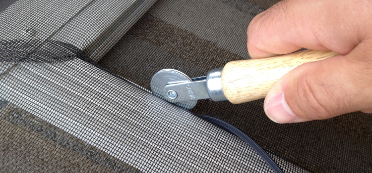 metal screen door repair in Cutler